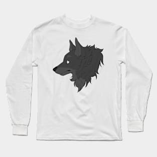 Black Wolf Long Sleeve T-Shirt